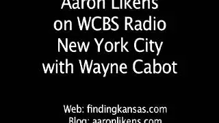 Aaron on WCBS Radio, New York City, with Wayne Cabot