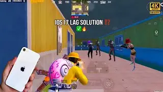 Lag Problem After IOS17 🤬 iPhone SE 2020 Pubg Test 2023