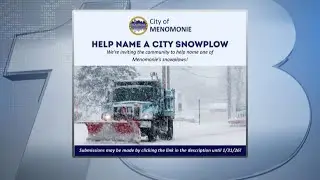 Creativity Encouraged: City of Menomonie launches snowplow-naming contest