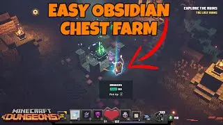 EASY OBSIDIAN CHEST FARM! (How To Do ALL 
