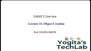 Object creation array in java