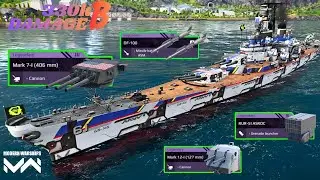 USS Iowa - Most Burtal American Battleship 🔥 Great Fire Power ☠️- modern warships 