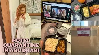 CAUGHT COVID ABROAD | QUARANTINE IN ABU DHABI ON CHRISTMAS DAY