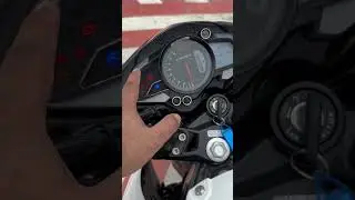 2023 Bajaj Pulsar NS200 - All Features of New Instrument Console #shorts #bajajpulsar