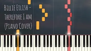 Billie Eilish - Therefore I am | Piano Pop Song Tutorial