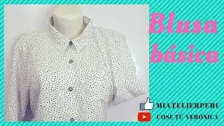 ✂️CÓMO COSER UNA BLUSA BÁSICA (tutorial)