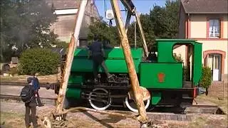 Transvap - Vidéo 1/2 - Association Transvap - Aller gare de Beillé à Tuffé - Le 14/07/2019...