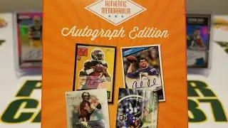 Authentic Memorabilia Autograph Edition Football. Fairfield Co Repack