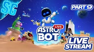 Astro Bot Gameplay Live Stream Part 9 | Full Adventure | PS5 No Commentary l