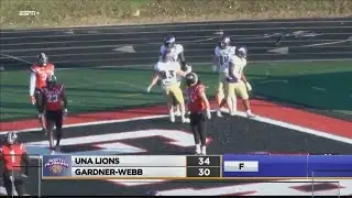 Lopez throws 4 TD passes in UNA&rsquo;s 34-30 victory over Gardner-Webb