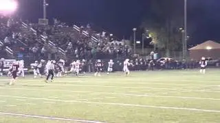 A.J. Vanderbeck Scrambles 75 Yards