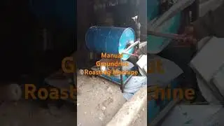 Manual Groundnut Roasting Machine
