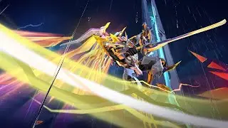 Заценил обновленный легендарный скин на сабера.  I checked out the updated saber skin.