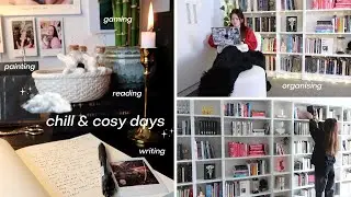 тихие дни в моей жизни ☁️ письмо, чтение, рисование, организация, уютные игры