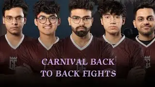 CARNIVAL ESPORTS BACK TO BACK FIGHTS 😱 || CARNIVAL ESPORTS || #CARNIVALESPORTS