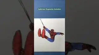 #spiderman #flipbook #stopmotion #animation #short #shorts #trending #viral #viralvideo #fyp