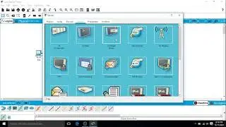 Network first Topology || Client and server connection || Basic packet tracer
