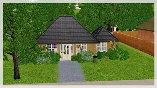 sims 3 house build: lodge starter home (22k)