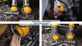 Dyson DC25 Black Latch Replacement! Fix a FLOPPY DC25!