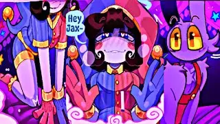 JAX x POMNI TIENEN LA NOCHE MAS EXTRAÑA (comic fandub) THE AMAZING DIGITAL CIRCUS. LOVE OF POMNIxJAX