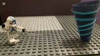 Lego battle (Jay VS 501 clone trooper) (with sound)