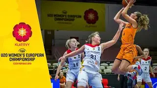 Germany v Netherlands - Full Game - FIBA U20 Women's European Championship 2019