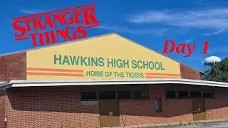 Visiting Stranger Things filming locations before they are torn down!!!