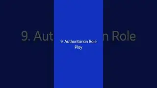 CNC Kink Example 9. Authoritarian Role Play