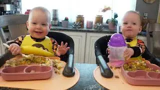 Twins try Shepherds pie (it's actually cottage pie)