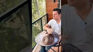 HANDPAN IN MY DREAM HOUSE 😍#handpan #hangdrum #pantam