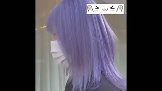 Pastel Lavender/Purple Hair Tutorial✨ || Arganmidas Colorista #hairdyeing #purplehairdontcare