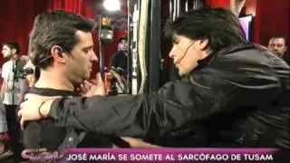 José María se sometió al sarcófago de Tusam