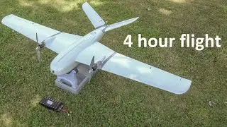 X-UAV Clouds 4-часовой полет на выносливость