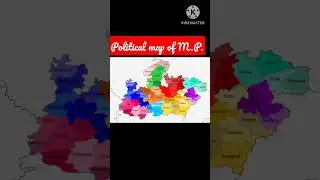 political map of M.P.