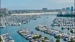Long Beach : Shoreline Village :  Mavic Pro 2 Drone View