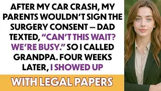 After My Accident Dad Texted Can&rsquo;t This Wait We&rsquo;re Busy Three Weeks Later I With Some Papers...