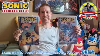 IDW Sonic Issue #64 & 900th Adventure Covers Review