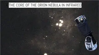 THE CORE OF THE ORION NEBULA IN INFRARED #telescope #astronomy #space #nebula #deepspace