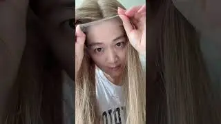 Luxury 22&rdquo; Lace Top Wig in Champagne Beige | Brazilian Human Hair
