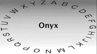 Spelling Bee Words and Definitions &mdash; Onyx