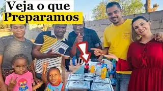 MINHA ESPOSA ENSINOU OS AMIGOS BRASILEIROS  DO CANAL  @trilhaglobalA COZINHAR A MATAPA E A CHIMA!!!