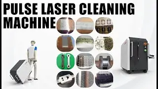 Portable Pulsed Laser Cleaning Machine Price Laser Rust Removal Machine for Sale 100W 200W