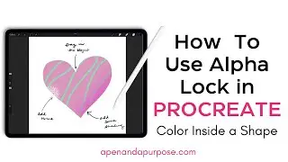 How to Use Alpha Lock in Procreate and When To Use Clipping Mask Instead