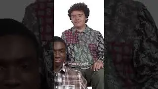 Caleb and Gaten's bestie moment