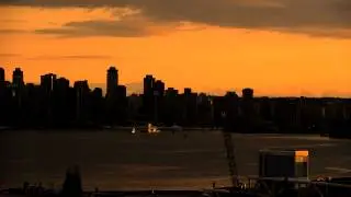 Vancouver Sunset Timelapse