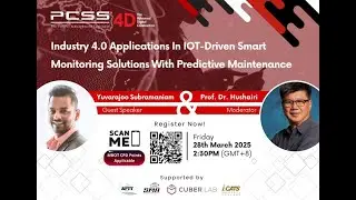 PCSS Webinar | Industry 4.0 Applications in IOT-Driven Smart Monitoring Solutions