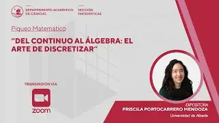 Del continuo al &aacute;lgebra: El arte de discretizar | PUCP