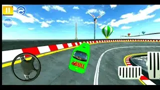 Crazy bus stunt driving gameplay- bus  driving simulator gameplay