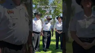 For National Flag Day, I am excited to share a small part of the flag folding ceremony. #flagday