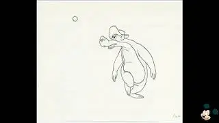 Pencil Test by Maestro Art Babbit - Grizzly Golfer (1951) HD